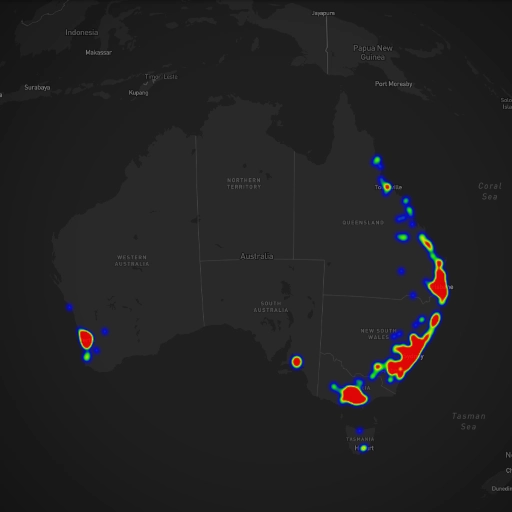 Police Heatmap Image
