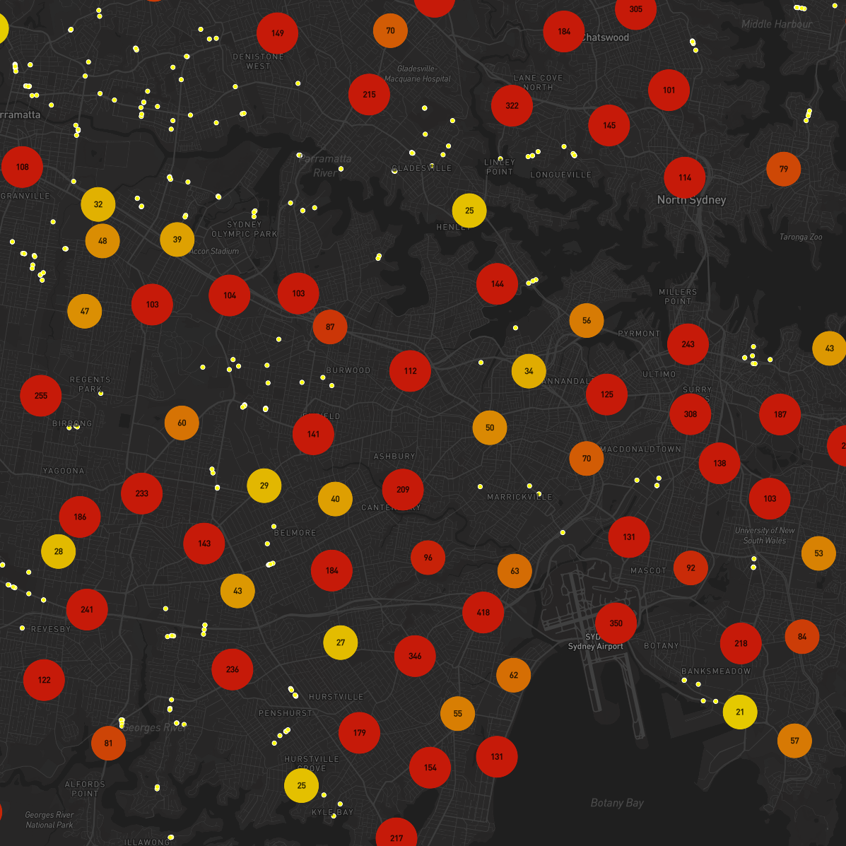 Waze Alert Map Image